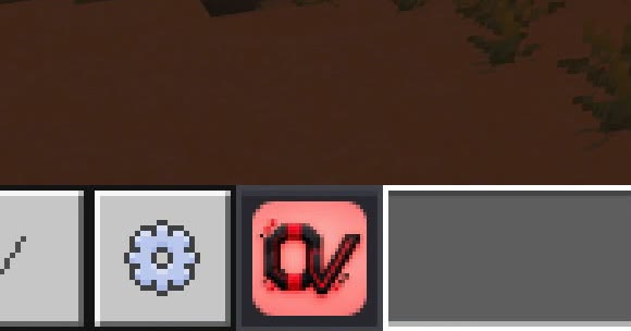 The button, in the chat
